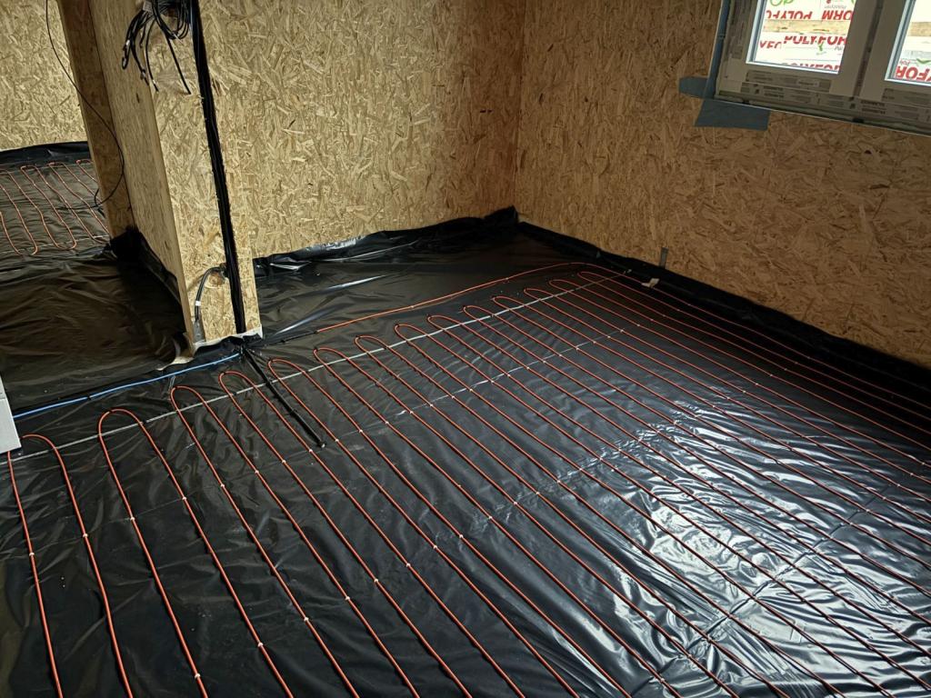 montáž elektrického podlahového kúrenia