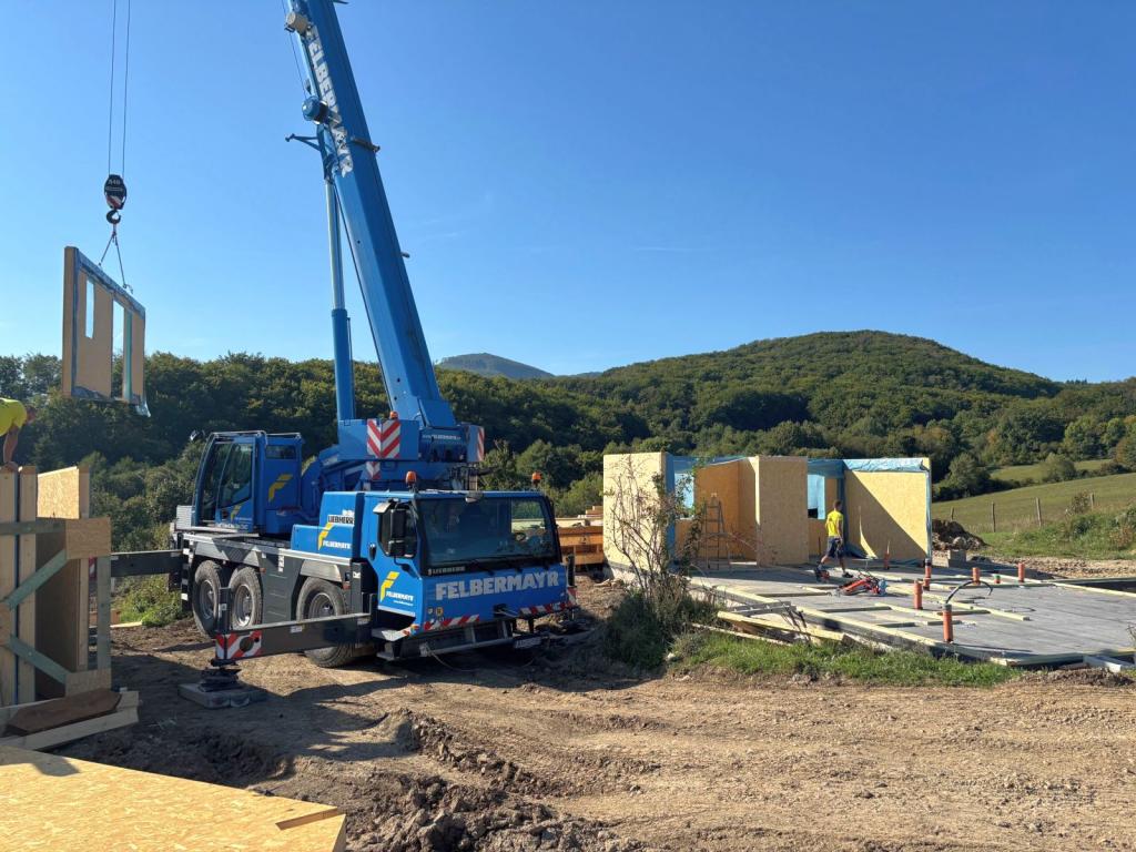 montáž hrubej stavby